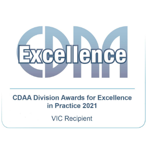 CDAA Excellence in Service 2021